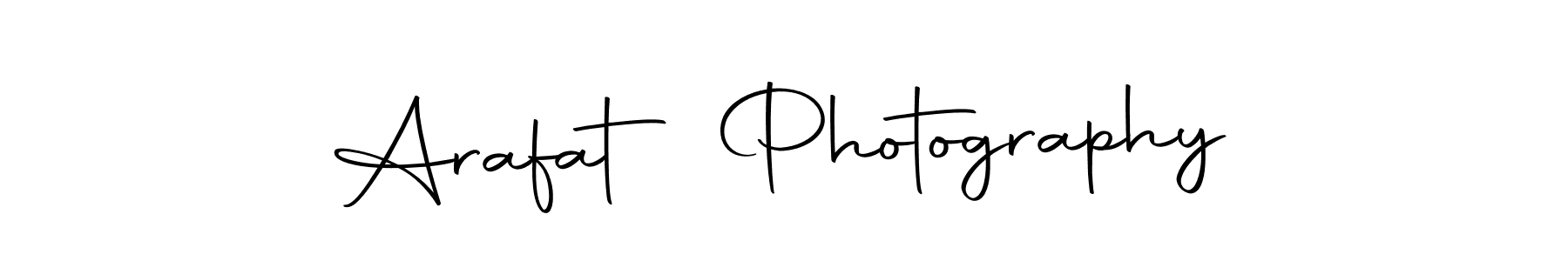 Similarly Autography-DOLnW is the best handwritten signature design. Signature creator online .You can use it as an online autograph creator for name Arafat Photography. Arafat Photography signature style 10 images and pictures png