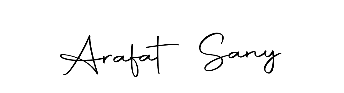 Make a beautiful signature design for name Arafat Sany. With this signature (Autography-DOLnW) style, you can create a handwritten signature for free. Arafat Sany signature style 10 images and pictures png