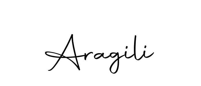 How to make Aragili signature? Autography-DOLnW is a professional autograph style. Create handwritten signature for Aragili name. Aragili signature style 10 images and pictures png