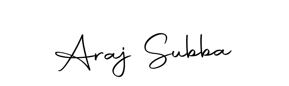 Here are the top 10 professional signature styles for the name Araj Subba. These are the best autograph styles you can use for your name. Araj Subba signature style 10 images and pictures png