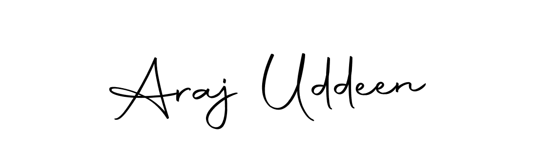 How to make Araj Uddeen signature? Autography-DOLnW is a professional autograph style. Create handwritten signature for Araj Uddeen name. Araj Uddeen signature style 10 images and pictures png