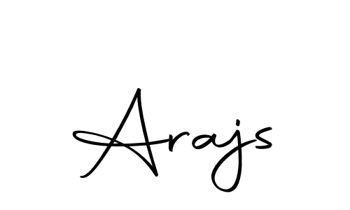 How to make Arajs name signature. Use Autography-DOLnW style for creating short signs online. This is the latest handwritten sign. Arajs signature style 10 images and pictures png