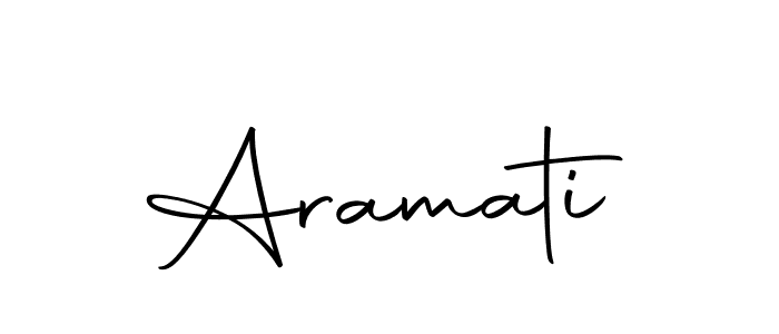 How to make Aramati signature? Autography-DOLnW is a professional autograph style. Create handwritten signature for Aramati name. Aramati signature style 10 images and pictures png