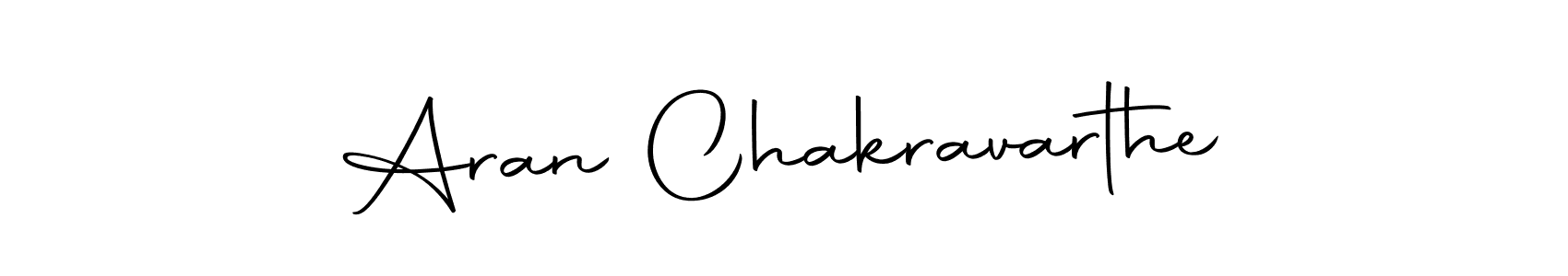 Make a beautiful signature design for name Aran Chakravarthe. With this signature (Autography-DOLnW) style, you can create a handwritten signature for free. Aran Chakravarthe signature style 10 images and pictures png