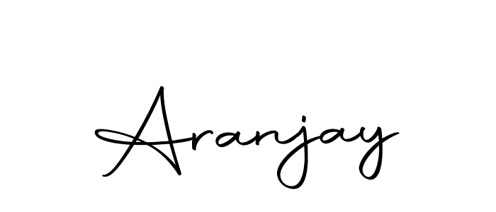 The best way (Autography-DOLnW) to make a short signature is to pick only two or three words in your name. The name Aranjay include a total of six letters. For converting this name. Aranjay signature style 10 images and pictures png