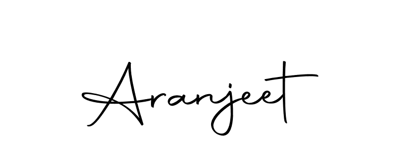 Make a beautiful signature design for name Aranjeet. With this signature (Autography-DOLnW) style, you can create a handwritten signature for free. Aranjeet signature style 10 images and pictures png