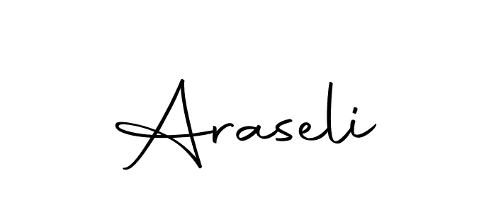 Also we have Araseli name is the best signature style. Create professional handwritten signature collection using Autography-DOLnW autograph style. Araseli signature style 10 images and pictures png