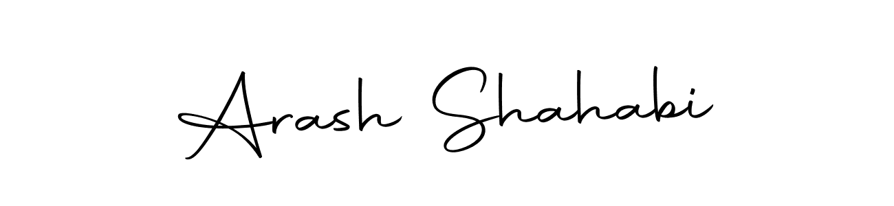 Arash Shahabi stylish signature style. Best Handwritten Sign (Autography-DOLnW) for my name. Handwritten Signature Collection Ideas for my name Arash Shahabi. Arash Shahabi signature style 10 images and pictures png