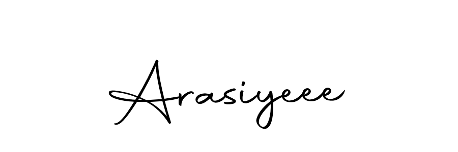 You can use this online signature creator to create a handwritten signature for the name Arasiyeee. This is the best online autograph maker. Arasiyeee signature style 10 images and pictures png
