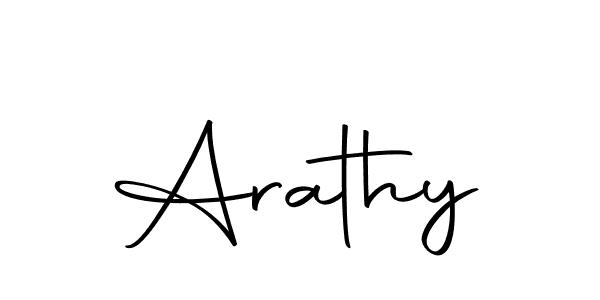 Make a beautiful signature design for name Arathy. Use this online signature maker to create a handwritten signature for free. Arathy signature style 10 images and pictures png