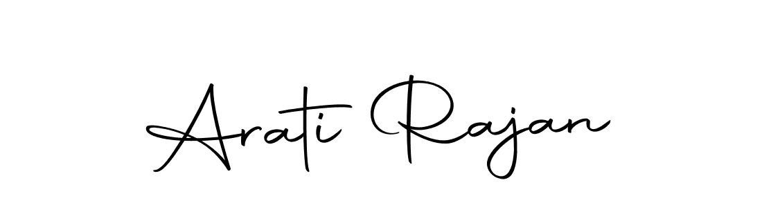 Design your own signature with our free online signature maker. With this signature software, you can create a handwritten (Autography-DOLnW) signature for name Arati Rajan. Arati Rajan signature style 10 images and pictures png