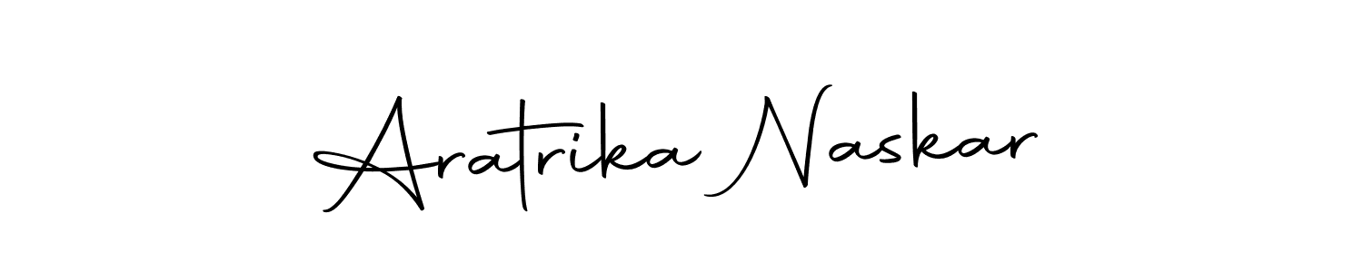 How to make Aratrika Naskar name signature. Use Autography-DOLnW style for creating short signs online. This is the latest handwritten sign. Aratrika Naskar signature style 10 images and pictures png