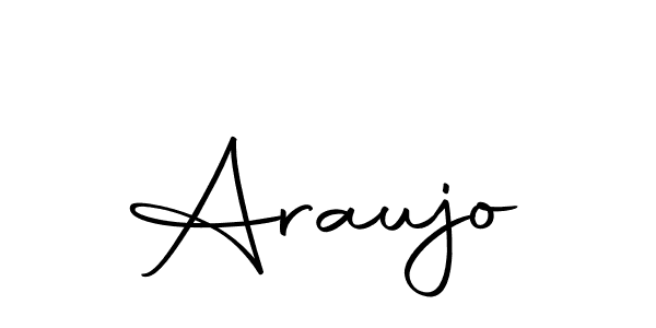 You should practise on your own different ways (Autography-DOLnW) to write your name (Araujo) in signature. don't let someone else do it for you. Araujo signature style 10 images and pictures png