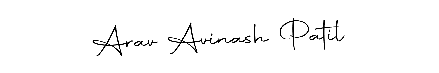 Similarly Autography-DOLnW is the best handwritten signature design. Signature creator online .You can use it as an online autograph creator for name Arav Avinash Patil. Arav Avinash Patil signature style 10 images and pictures png
