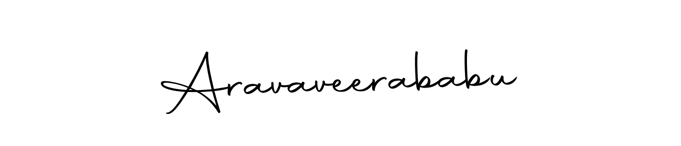 Create a beautiful signature design for name Aravaveerababu. With this signature (Autography-DOLnW) fonts, you can make a handwritten signature for free. Aravaveerababu signature style 10 images and pictures png