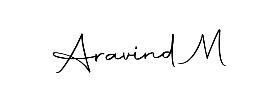Similarly Autography-DOLnW is the best handwritten signature design. Signature creator online .You can use it as an online autograph creator for name Aravind M. Aravind M signature style 10 images and pictures png