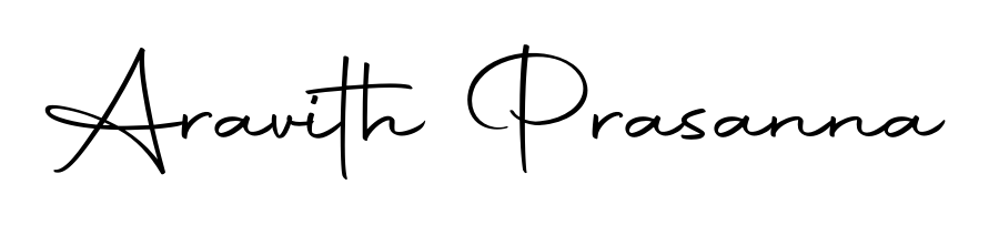 It looks like you need a new signature style for name Aravith Prasanna. Design unique handwritten (Autography-DOLnW) signature with our free signature maker in just a few clicks. Aravith Prasanna signature style 10 images and pictures png