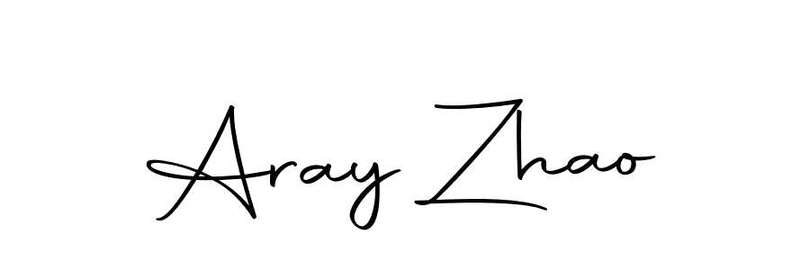 Similarly Autography-DOLnW is the best handwritten signature design. Signature creator online .You can use it as an online autograph creator for name Aray Zhao. Aray Zhao signature style 10 images and pictures png