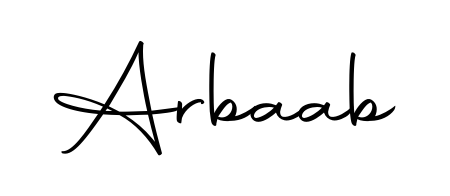 You should practise on your own different ways (Autography-DOLnW) to write your name (Arbaab) in signature. Don't let someone else do it for you. Arbaab signature style 10 images and pictures png