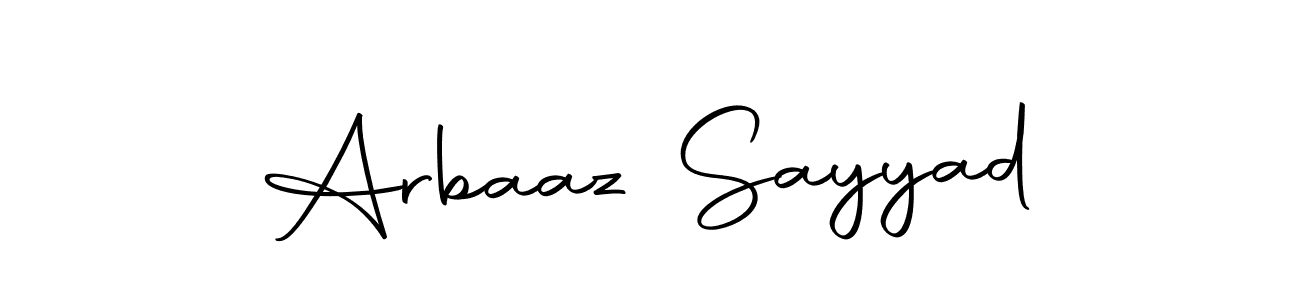 The best way (Autography-DOLnW) to make a short signature is to pick only two or three words in your name. The name Arbaaz Sayyad include a total of six letters. For converting this name. Arbaaz Sayyad signature style 10 images and pictures png