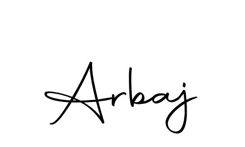 How to Draw Arbaj signature style? Autography-DOLnW is a latest design signature styles for name Arbaj. Arbaj signature style 10 images and pictures png