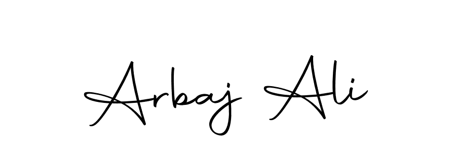Similarly Autography-DOLnW is the best handwritten signature design. Signature creator online .You can use it as an online autograph creator for name Arbaj Ali. Arbaj Ali signature style 10 images and pictures png