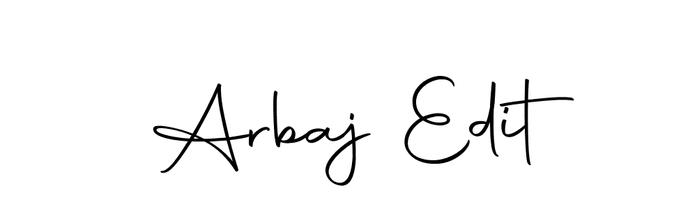 The best way (Autography-DOLnW) to make a short signature is to pick only two or three words in your name. The name Arbaj Edit include a total of six letters. For converting this name. Arbaj Edit signature style 10 images and pictures png