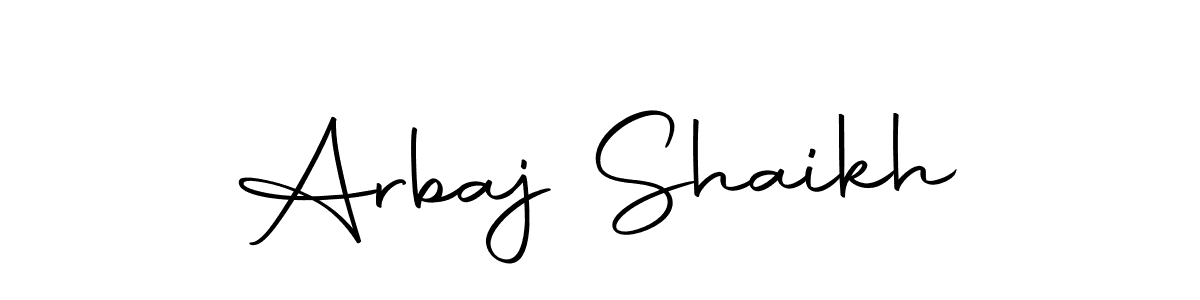 if you are searching for the best signature style for your name Arbaj Shaikh. so please give up your signature search. here we have designed multiple signature styles  using Autography-DOLnW. Arbaj Shaikh signature style 10 images and pictures png