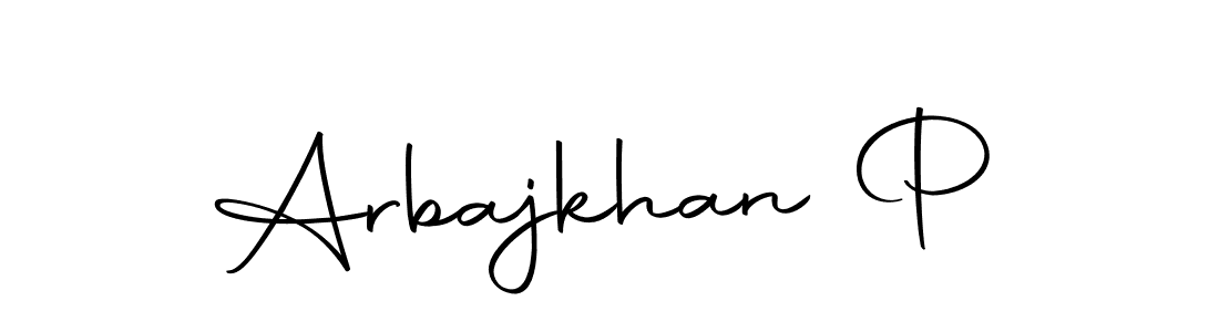Check out images of Autograph of Arbajkhan P name. Actor Arbajkhan P Signature Style. Autography-DOLnW is a professional sign style online. Arbajkhan P signature style 10 images and pictures png