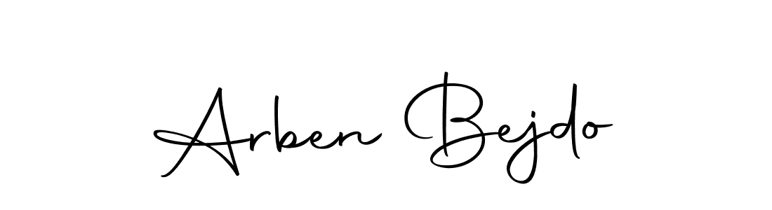 You should practise on your own different ways (Autography-DOLnW) to write your name (Arben Bejdo) in signature. don't let someone else do it for you. Arben Bejdo signature style 10 images and pictures png