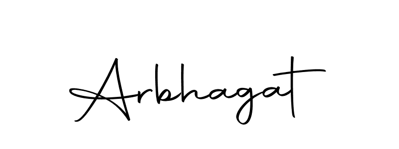 Make a beautiful signature design for name Arbhagat. With this signature (Autography-DOLnW) style, you can create a handwritten signature for free. Arbhagat signature style 10 images and pictures png