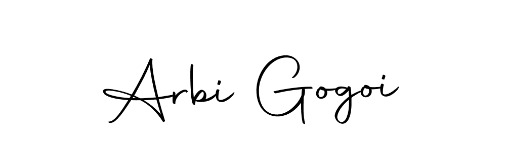 How to make Arbi Gogoi signature? Autography-DOLnW is a professional autograph style. Create handwritten signature for Arbi Gogoi name. Arbi Gogoi signature style 10 images and pictures png