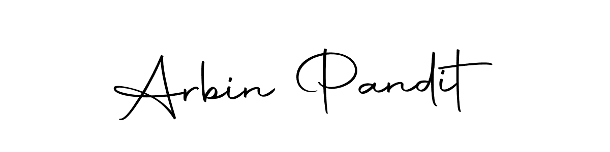 Also we have Arbin Pandit name is the best signature style. Create professional handwritten signature collection using Autography-DOLnW autograph style. Arbin Pandit signature style 10 images and pictures png