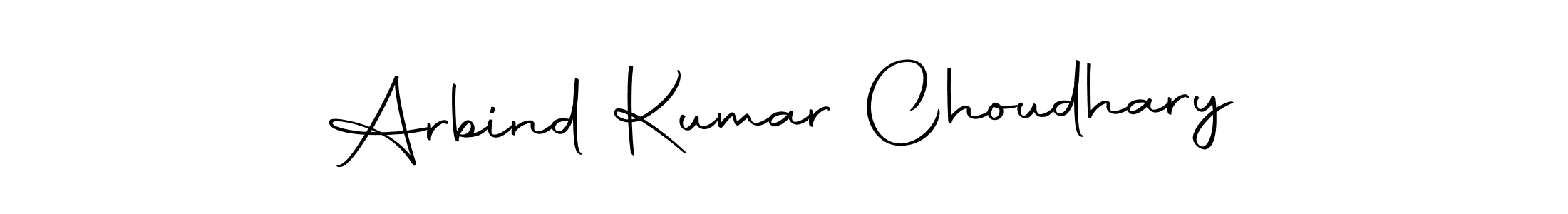 Use a signature maker to create a handwritten signature online. With this signature software, you can design (Autography-DOLnW) your own signature for name Arbind Kumar Choudhary. Arbind Kumar Choudhary signature style 10 images and pictures png