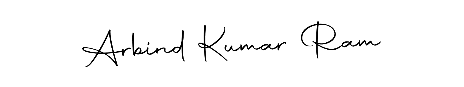 You should practise on your own different ways (Autography-DOLnW) to write your name (Arbind Kumar Ram) in signature. don't let someone else do it for you. Arbind Kumar Ram signature style 10 images and pictures png
