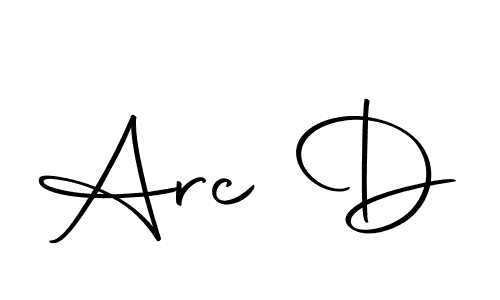 Use a signature maker to create a handwritten signature online. With this signature software, you can design (Autography-DOLnW) your own signature for name Arc D. Arc D signature style 10 images and pictures png