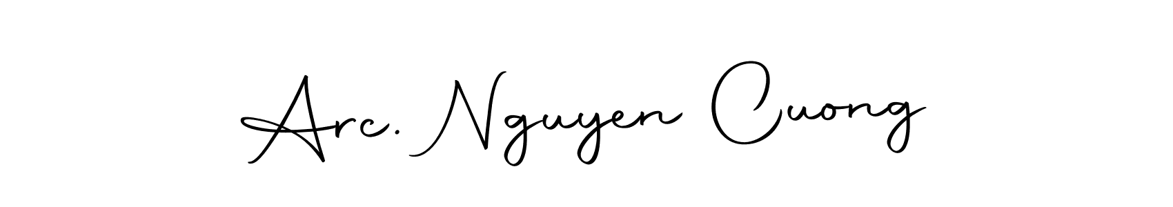 Autography-DOLnW is a professional signature style that is perfect for those who want to add a touch of class to their signature. It is also a great choice for those who want to make their signature more unique. Get Arc. Nguyen Cuong name to fancy signature for free. Arc. Nguyen Cuong signature style 10 images and pictures png