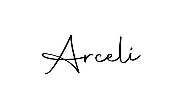 Here are the top 10 professional signature styles for the name Arceli. These are the best autograph styles you can use for your name. Arceli signature style 10 images and pictures png