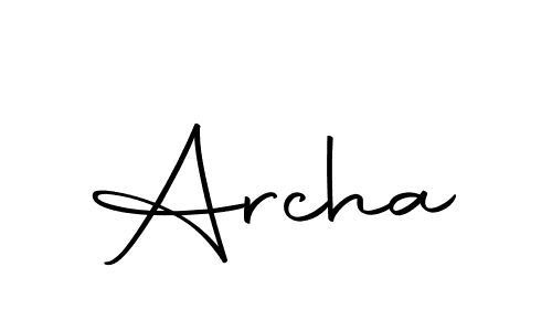 Make a beautiful signature design for name Archa. Use this online signature maker to create a handwritten signature for free. Archa signature style 10 images and pictures png