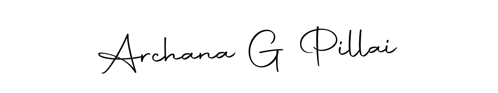 Here are the top 10 professional signature styles for the name Archana G Pillai. These are the best autograph styles you can use for your name. Archana G Pillai signature style 10 images and pictures png