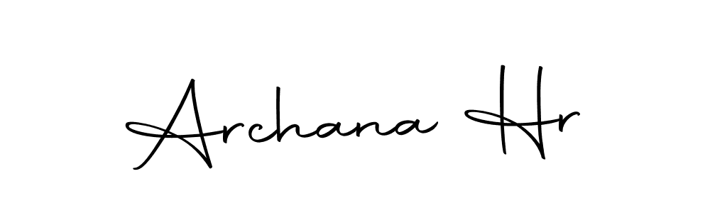 Archana Hr stylish signature style. Best Handwritten Sign (Autography-DOLnW) for my name. Handwritten Signature Collection Ideas for my name Archana Hr. Archana Hr signature style 10 images and pictures png