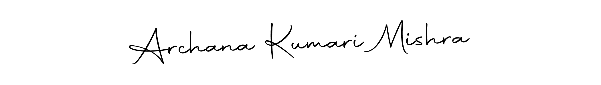 Make a beautiful signature design for name Archana Kumari Mishra. Use this online signature maker to create a handwritten signature for free. Archana Kumari Mishra signature style 10 images and pictures png