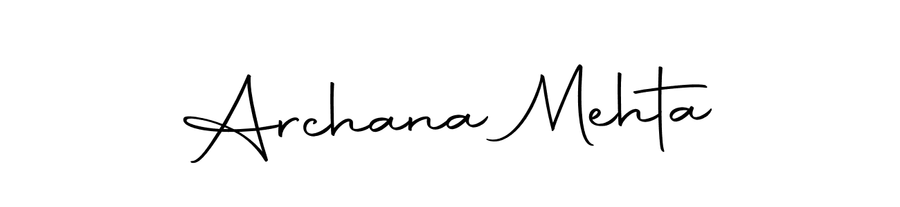 Here are the top 10 professional signature styles for the name Archana Mehta. These are the best autograph styles you can use for your name. Archana Mehta signature style 10 images and pictures png