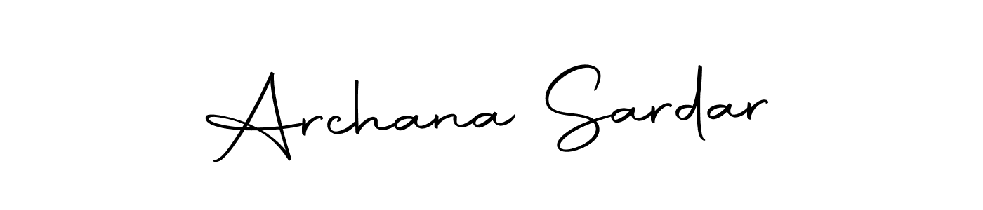 You should practise on your own different ways (Autography-DOLnW) to write your name (Archana Sardar) in signature. don't let someone else do it for you. Archana Sardar signature style 10 images and pictures png