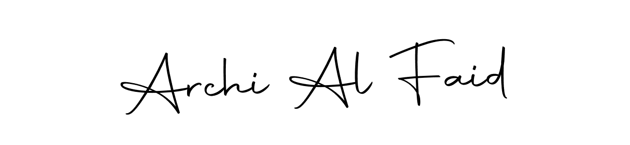 Make a short Archi Al Faid signature style. Manage your documents anywhere anytime using Autography-DOLnW. Create and add eSignatures, submit forms, share and send files easily. Archi Al Faid signature style 10 images and pictures png