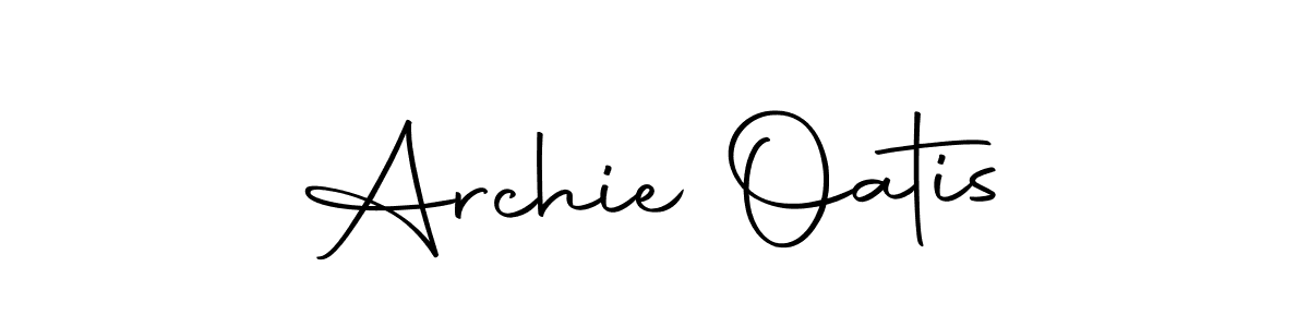 if you are searching for the best signature style for your name Archie Oatis. so please give up your signature search. here we have designed multiple signature styles  using Autography-DOLnW. Archie Oatis signature style 10 images and pictures png