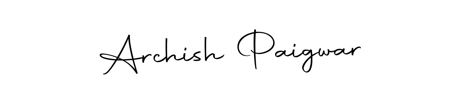 Here are the top 10 professional signature styles for the name Archish Paigwar. These are the best autograph styles you can use for your name. Archish Paigwar signature style 10 images and pictures png