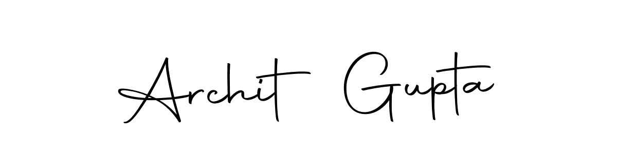 This is the best signature style for the Archit Gupta name. Also you like these signature font (Autography-DOLnW). Mix name signature. Archit Gupta signature style 10 images and pictures png