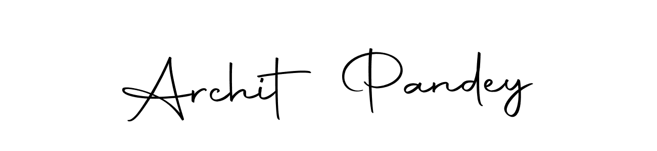 Also we have Archit Pandey name is the best signature style. Create professional handwritten signature collection using Autography-DOLnW autograph style. Archit Pandey signature style 10 images and pictures png