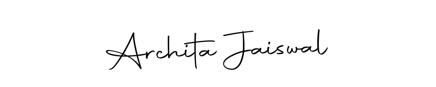 Here are the top 10 professional signature styles for the name Archita Jaiswal. These are the best autograph styles you can use for your name. Archita Jaiswal signature style 10 images and pictures png